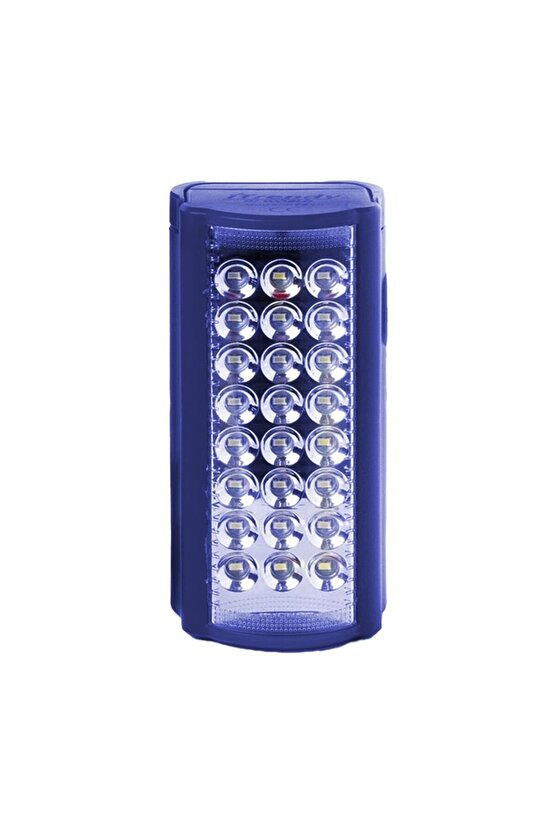 PM-21980 24 Ledli Şarjlı Işıldak (6V4A Akülü - Powerbank Özellikli)