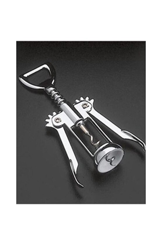 Tirbüşon Krom Profesyonel Tirbüşon Şişe Açacağı