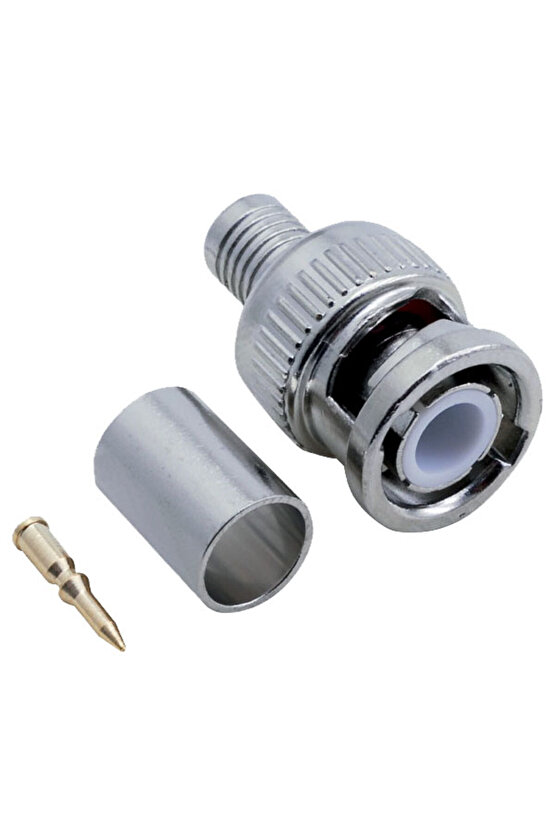 Bnc Erkek Sıkmalı Konnektör Rp Rg 58 Elektromer Bnc 210 (4172)