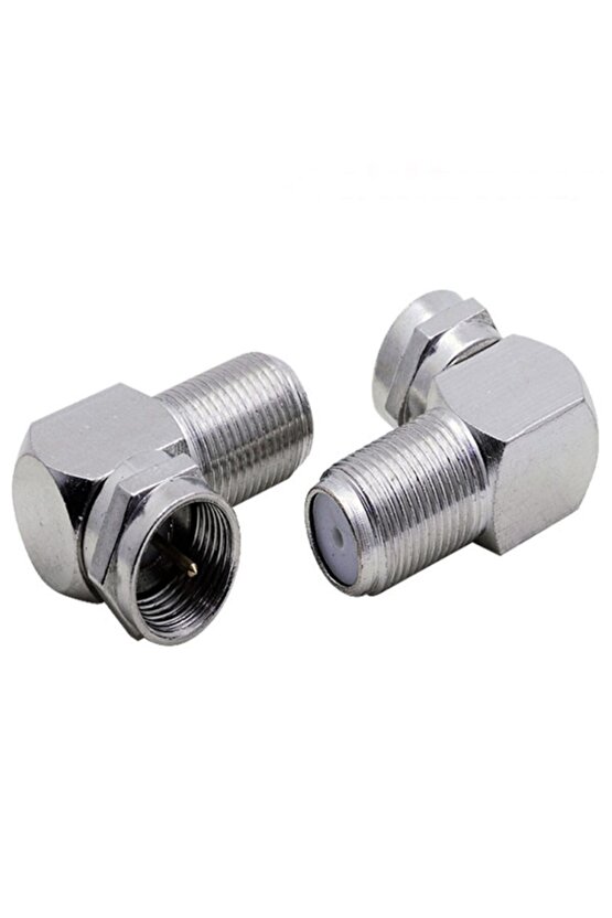 F Konnektör L Fiş 90 derece 7 Adet