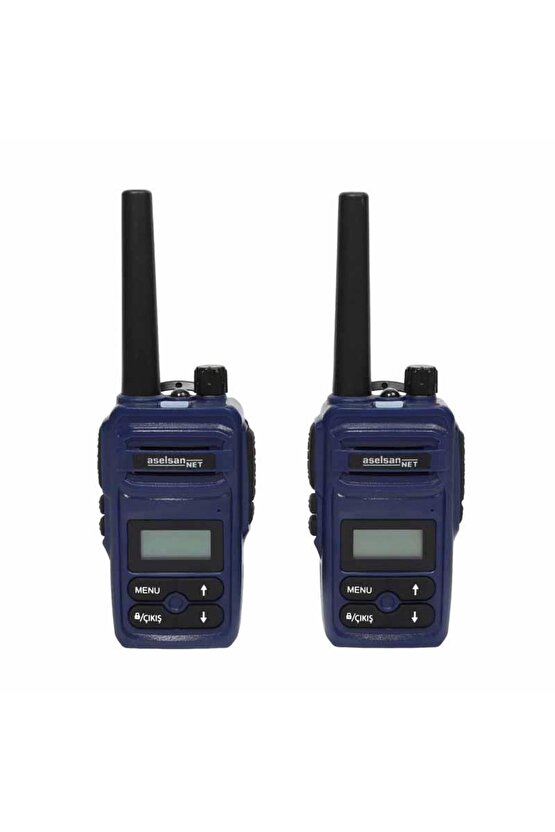 PM-985 PMR 12 Km Pil ve Şarj Dahil İkili El Telsizi