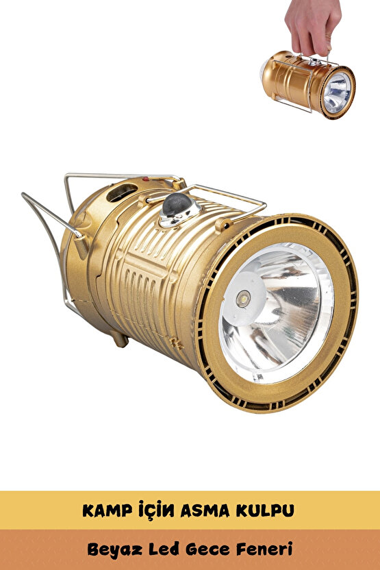 Su Geçirmez Kamp Balıkçı Ev Bahçe Yürüyüş El Feneri Disko Modlu Gece Lambası  1000mAh Pil 450 LM