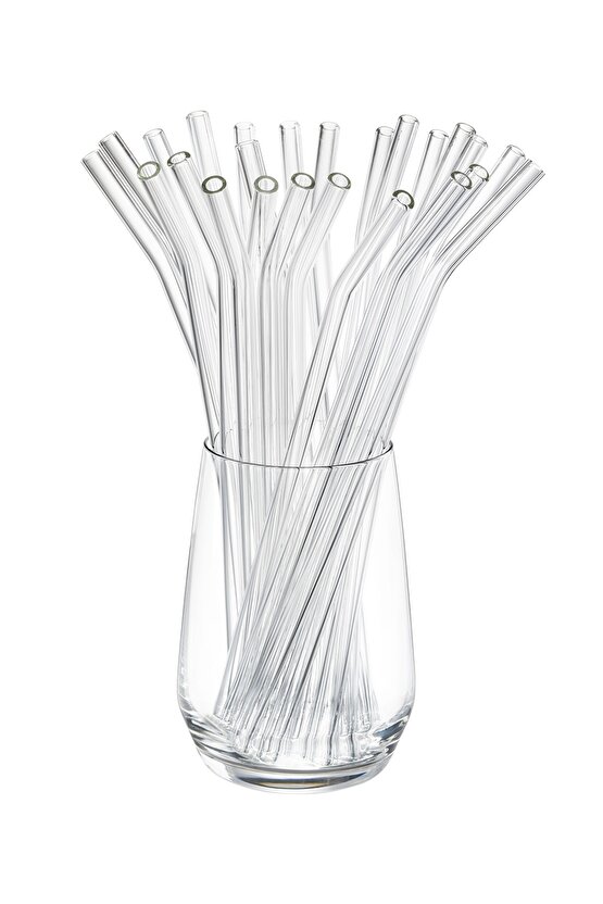 Cam Pipet Eğimli 7 mm Çap 200mm Boy - 6 Adet