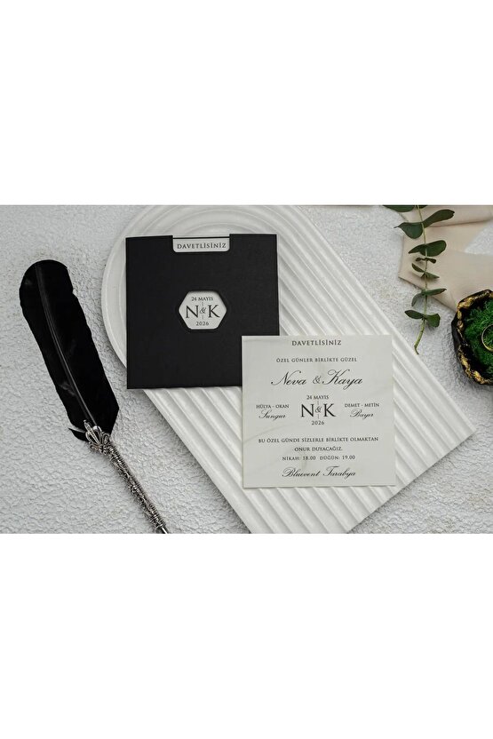 DAVETİYE SİYAH