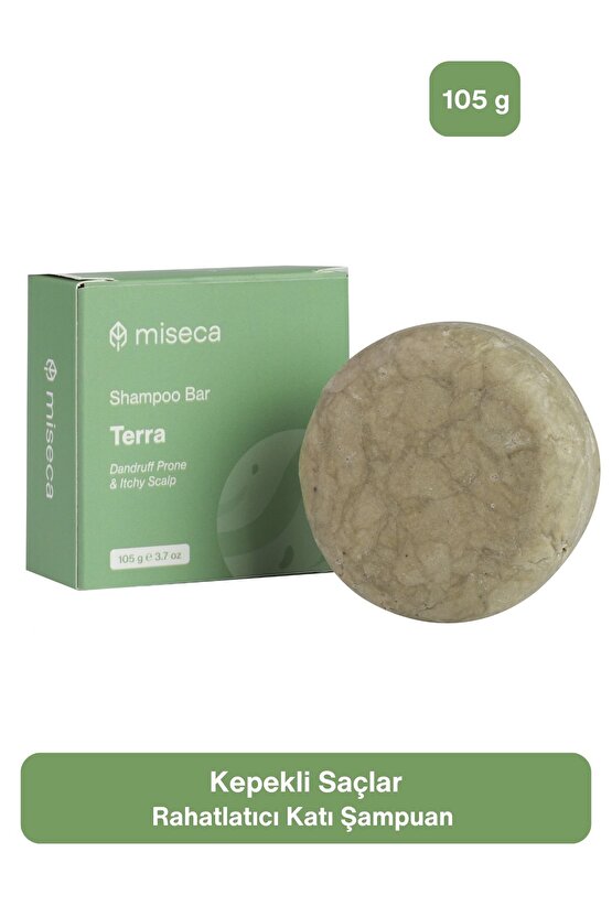 Terra Kepeğe Meyilli Saç Derisi Rahatlatıcı Katı Şampuan 105 G