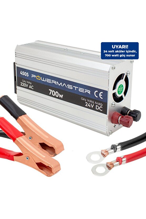 Pm-4505 24-220 Volt 700 Watt Inverter Invertör Çevirici