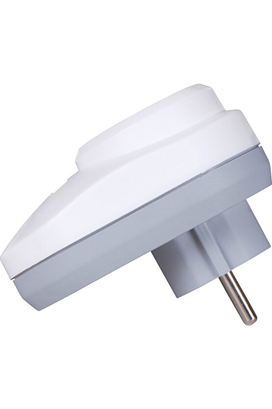 3 Adet Akım Korumalı Tekli Fiş Priz