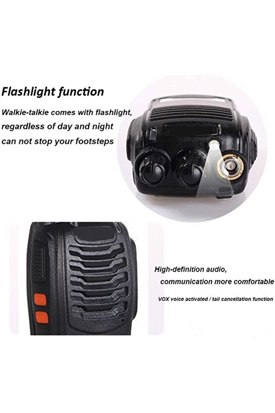 12 Adet Vale Güvenlik Otopark Otel Motel Tatil Köyü El Telsizi 1 Merkez 11 İstasyon