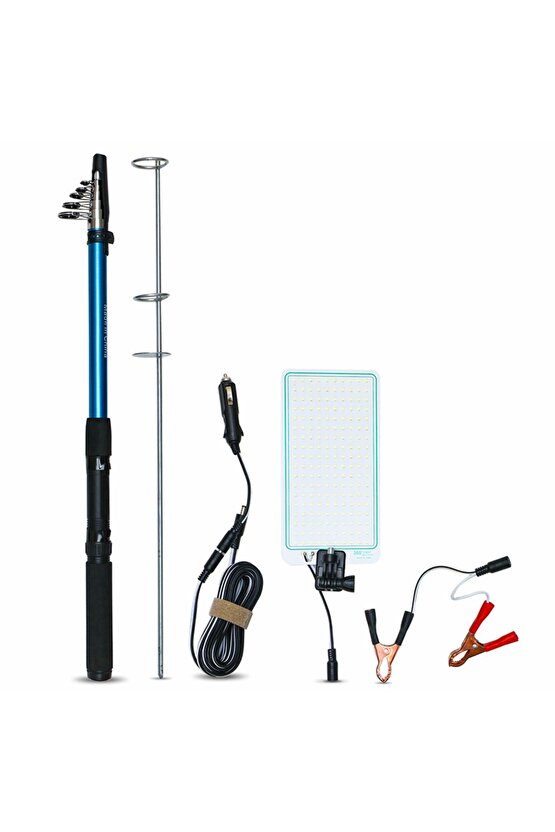 Axe Tools 500 Watt Büyük Aydınlatma Feneri 5 Metre Yükseklik Gece Karavan Lambası