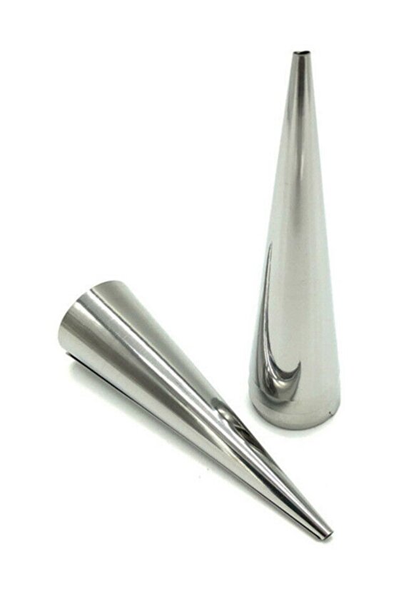 Narkalıp Korne Kalıbı Torpil Huni Tatlı Kalıbı 12 Adet 9,5cm