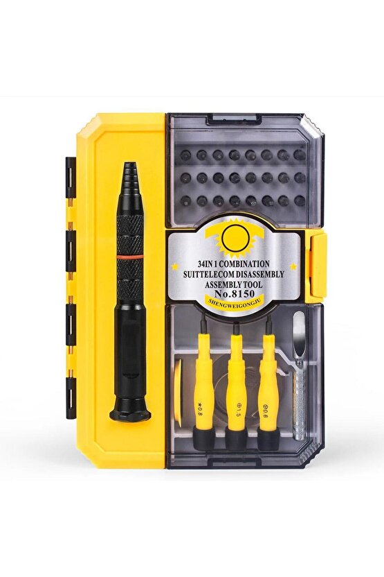 34 Uçlu Tamirci Tornavida Seti