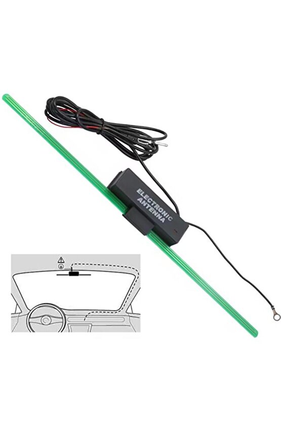 PM-2291 Üniversal Elektronik Cam Oto Anteni
