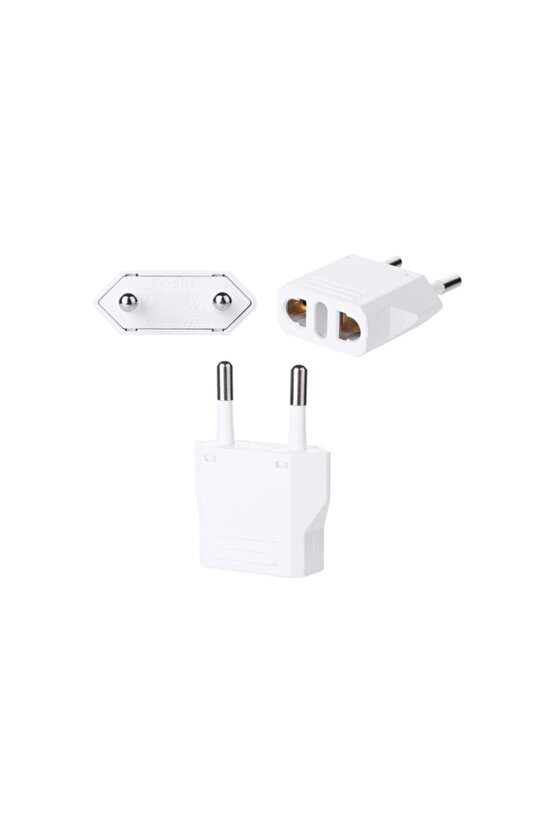 Kanada Amerikan Priz Çevirici Amerikan Fiş Çevirici Beyaz ABS