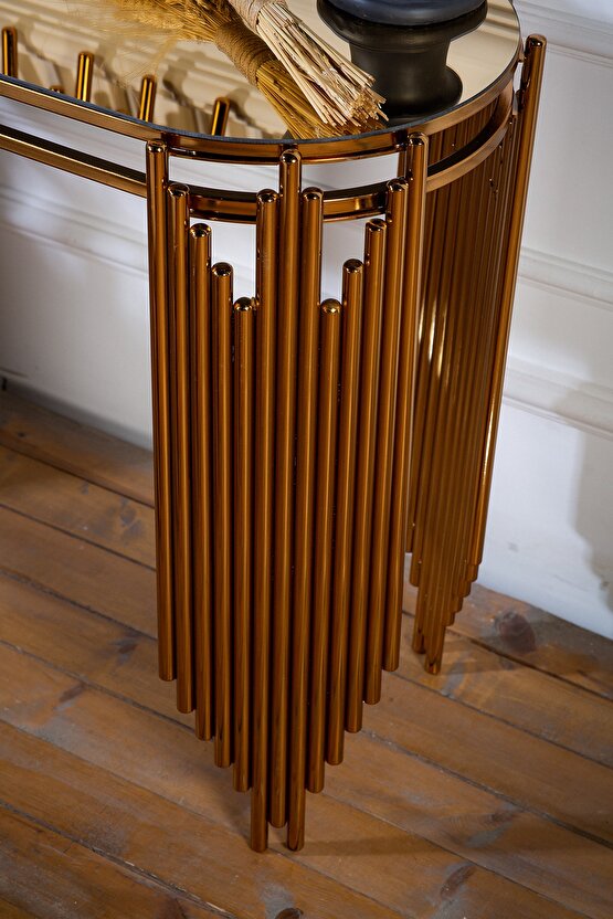 Ea Concept Piyano Model Şık Gold Paslanmaz Dresuar