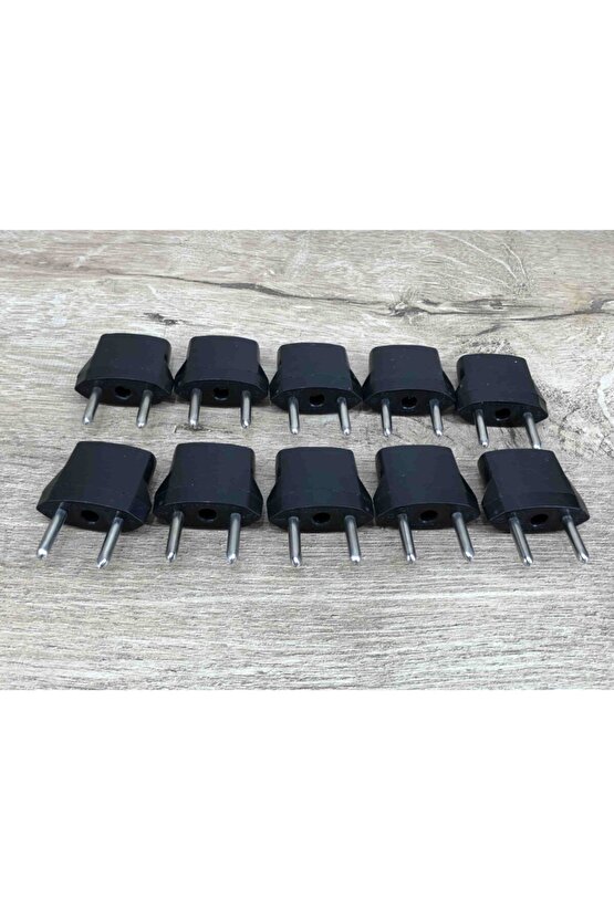 10 Adet Amerikan Priz Çevirici Usa To Eu Fiş Çevirici AXE-T001