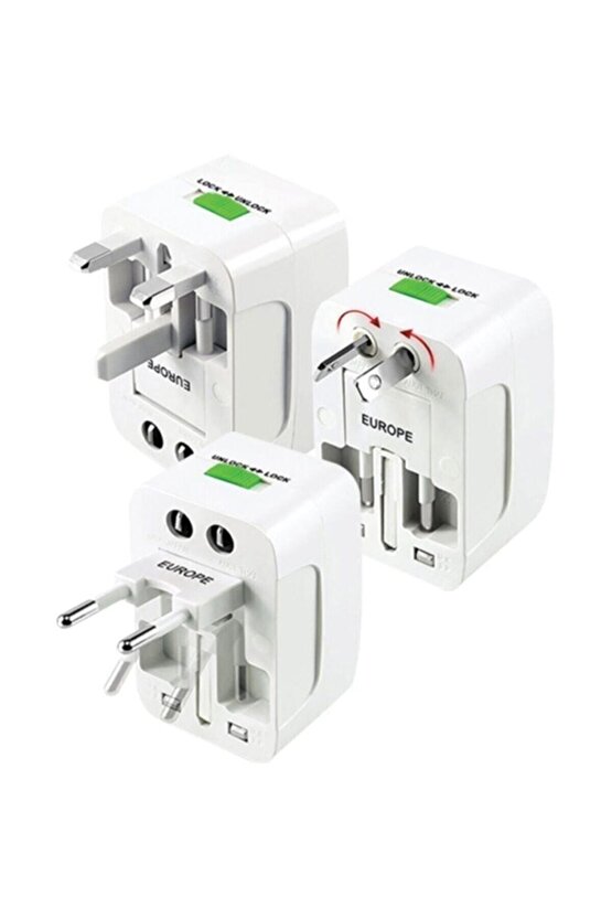 Seyahat Priz Çevirici Hac Umre Arabistan Fiş Ucu Dönüştürücü