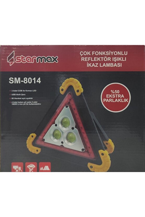 Axe Tools Çok Fonksiyonlu Reflektör Işıklı Ikaz Lambası Kpf0089956552881