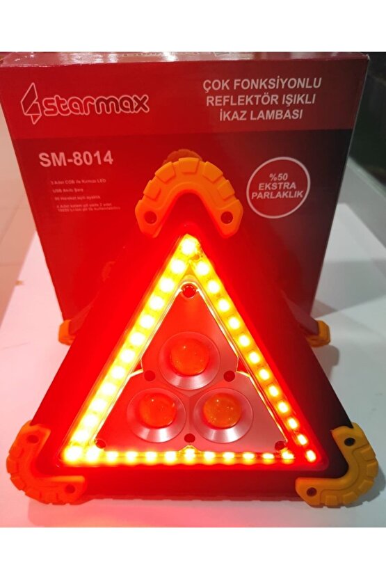 Axe Tools Çok Fonksiyonlu Reflektör Işıklı Ikaz Lambası Kpf0089956552881