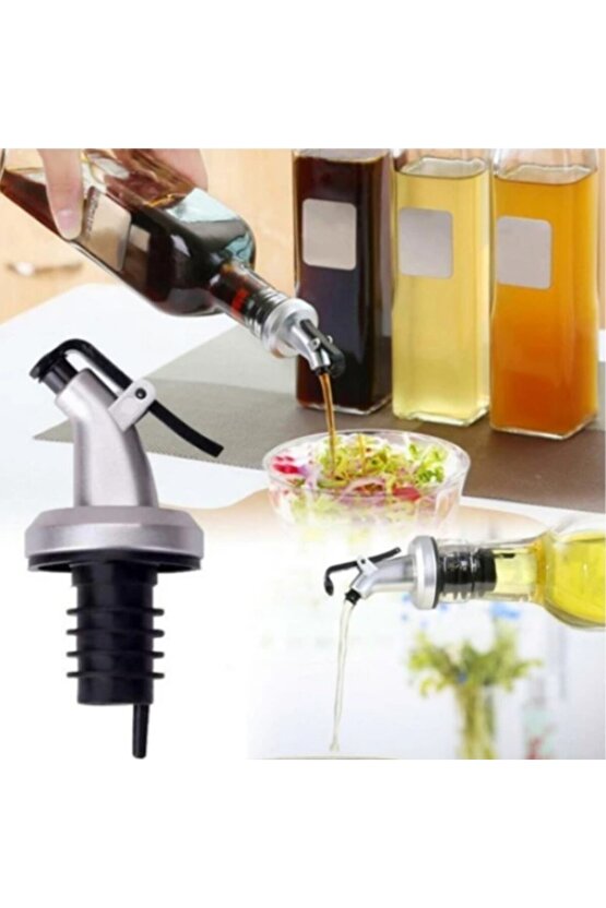 Sızdırmaz Kapaklı Şişe Tıpası Yağdanlık Ucu (K246)