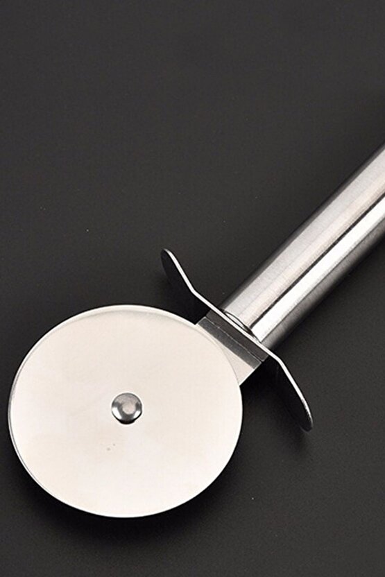 22 Cm Büyük Paslanmaz Çelik Pizza Ruleti