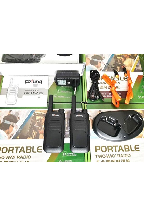 Baofeng 2li T15 Kafe Restorant Pastane Cafe Vale Otopark Gezi Fuar Telsizi