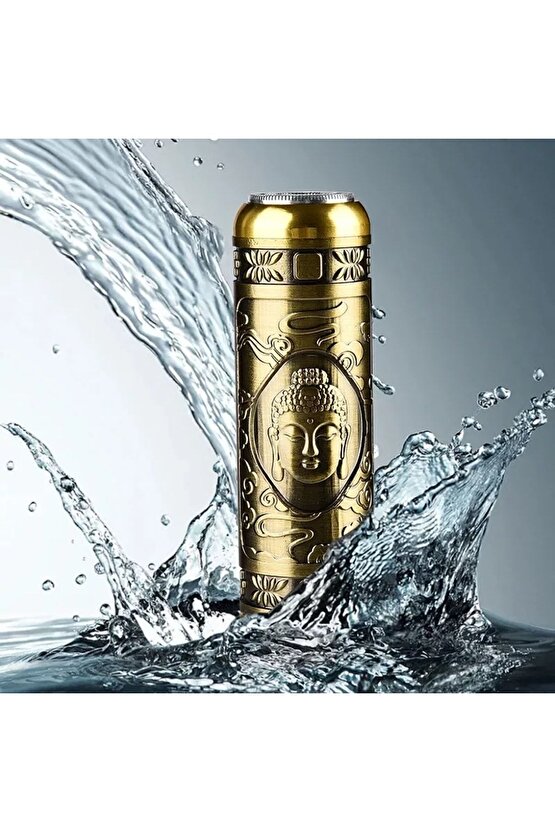 Mini Şarjlı Taşınabilir Tıraş Makinesi 360 Derece Paslanmaz Döner Çelik Başlık