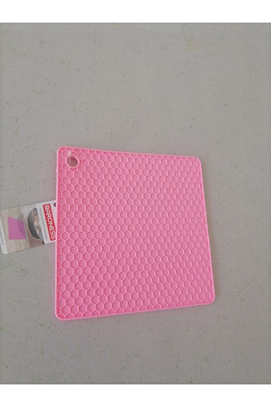 Petekli Silikon Karışık Renkli Kare Nihale 1 Adet