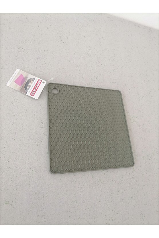 Isıya Dayanıklı Silikon Kare Nihale Ve Kalburabastı Kalıbı Tepsi Bardak Tencere Altlığı