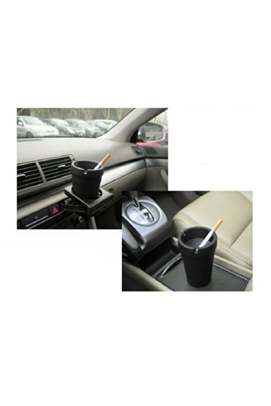 Kokusuz Küllük Plastik 2 ADET Oto Küllüğü Kokusuz Araç Küllük Bardaklık