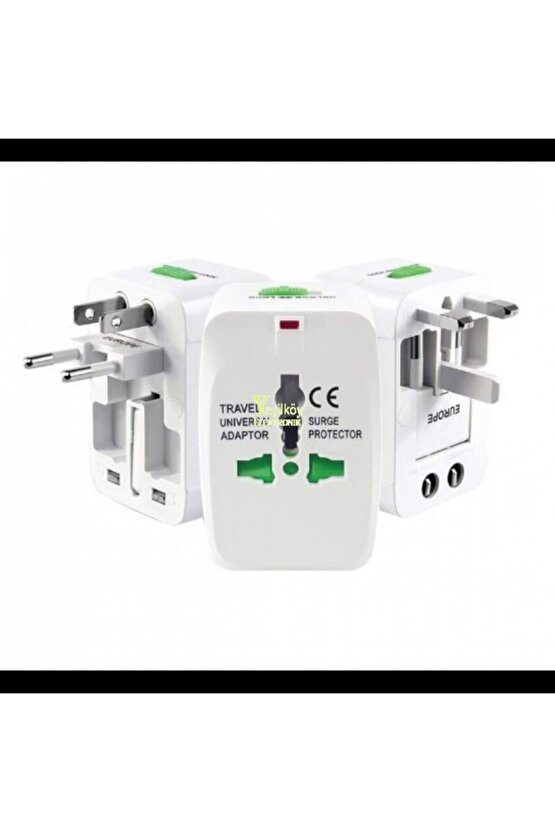 Çoklu Universal Seyahat Priz Çevirici