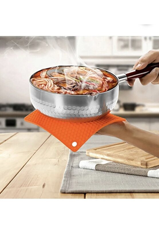 Silikon Kare Nihale Fırın Tutacağı Kalburabastı Kalıbı