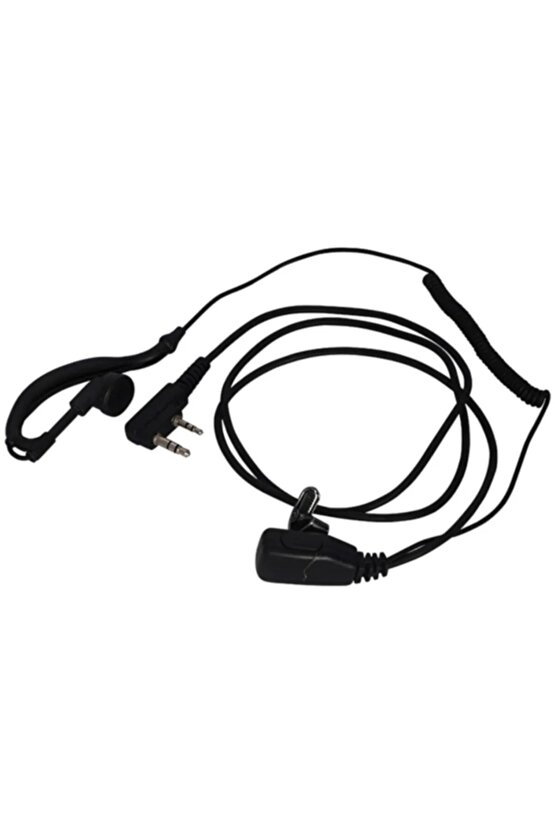 Pmr Telsiz A446 Kulaklık Spiral Arkalıklı  Wln Pmr-446(el Telsiz)