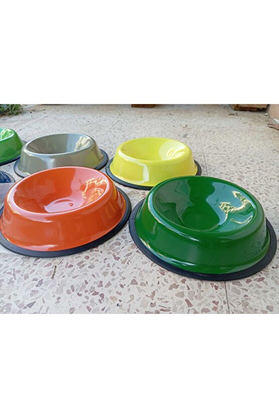 CIVIL CIVIL RENGARENK KEDİ KÖPEK MAMA KABI 2li SATILMAKTADIR.