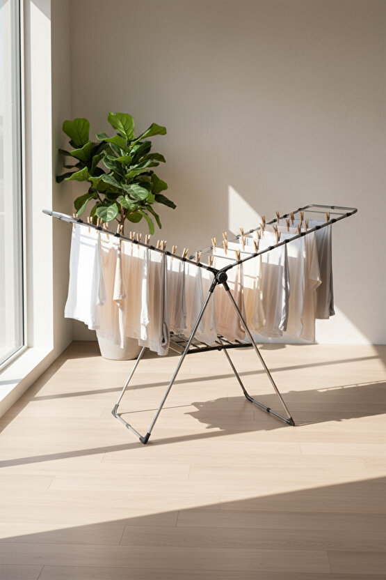 Kurutmalık Kalın telli Extra Dayaniklı Çamaşır Kurutma Askısı