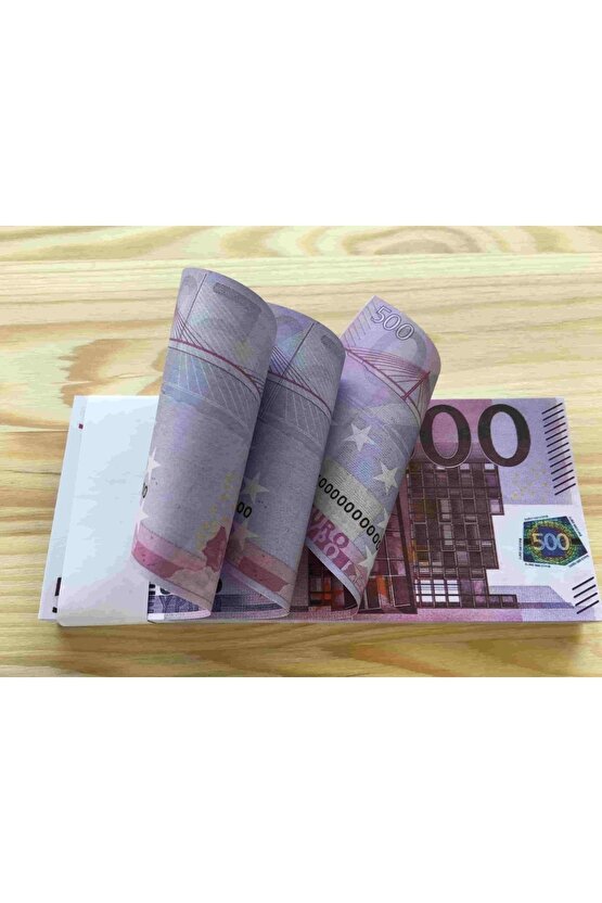 Gerçekci 1. Kalite Gramajlı 50000 Euro 1 Deste Sünnet Parası