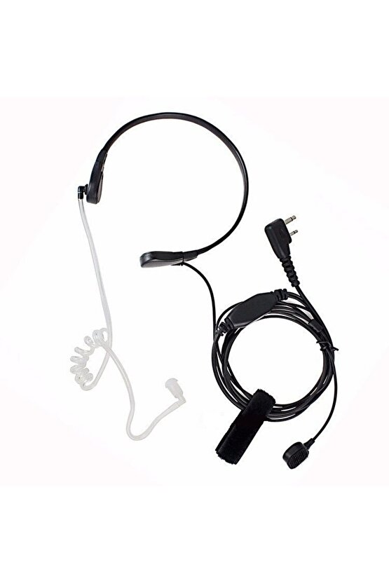 Akustik Boğaz Mikrofonu Telsiz Kulaklığı