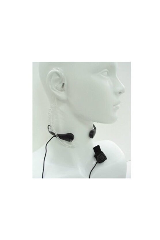Akustik Boğaz Mikrofonu Telsiz Kulaklığı
