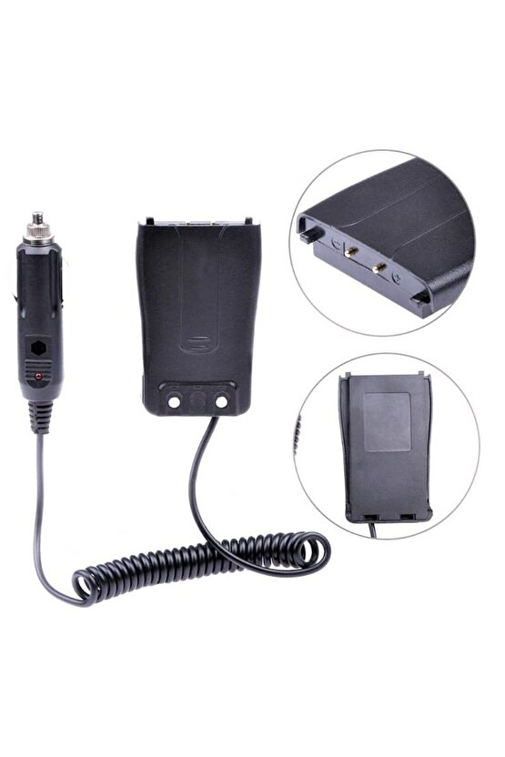 Zastone ZT-V68 Pmr El Telsizi İçin Araç Çakmaklık Şarjı Eliminatör