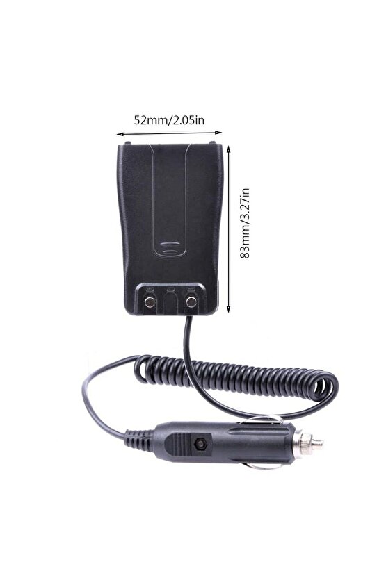 Zastone ZT-V68 Pmr El Telsizi İçin Araç Çakmaklık Şarjı Eliminatör