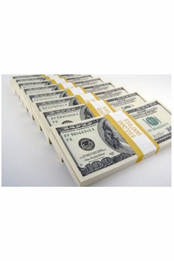 Şaka Parası Düğün Parası 1 Deste 100 Adet 100 Dolar