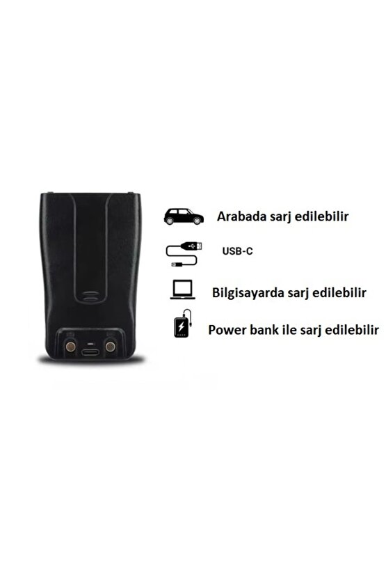 10 Takım Bf-999s Lisanssız El Telsizi TYPE-C BATARYA 2026 MODEL