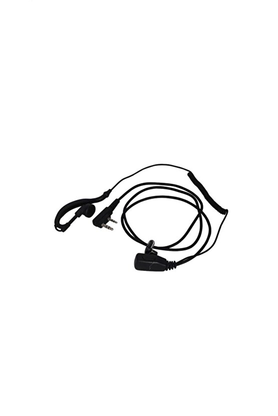 Wln Mars Teknoben Çift Pin Spiral Kaliteli Mikrofonlu Bas Konuş Kulaklık