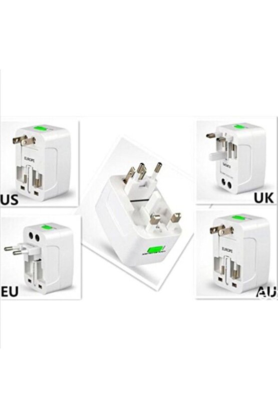 Nrt-640 Universal Amerikan Ingiliz Yurtdışı Seyahat Priz Fiş Çevirici Dönüştürücü