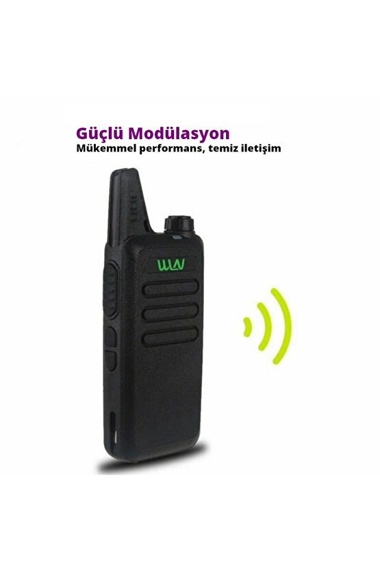 WLN KD-C1 Pmr 446 El Telsizi İkili Paket