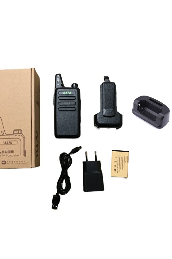 WLN KD-C1 Pmr 446 El Telsizi İkili Paket