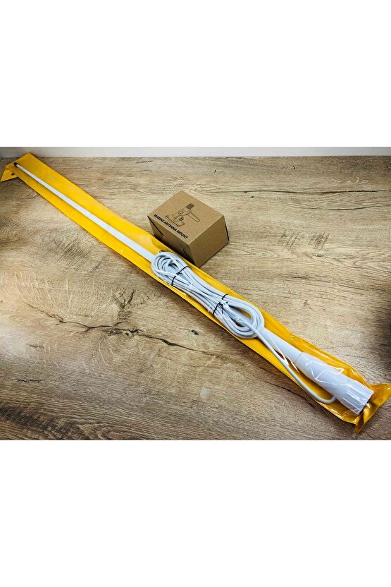 Marin Band Beyaz Fiber Anten Vhf Bandı Deniz Telsizi Anteni Tekne Yat Kayık Katamaran