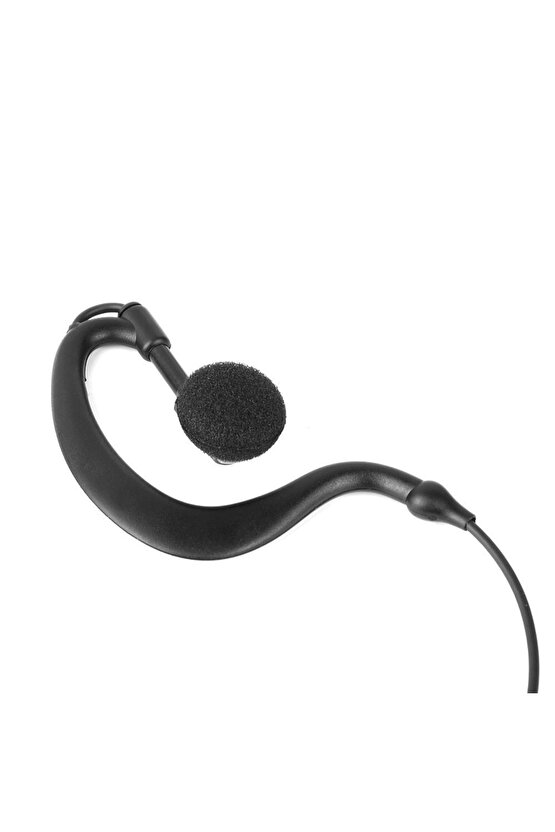 Motorola Hytera Hyt El Telsizi Uyumlu Bas Konuş Siyah Telsiz Kulaklığı