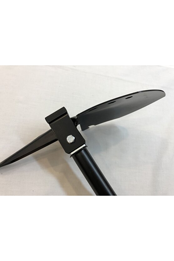 Bahçe Işleri Çapalama Kazma Seti Çelik Kürek Çapa Çekiç Özel Yeşil Branda Çantasında