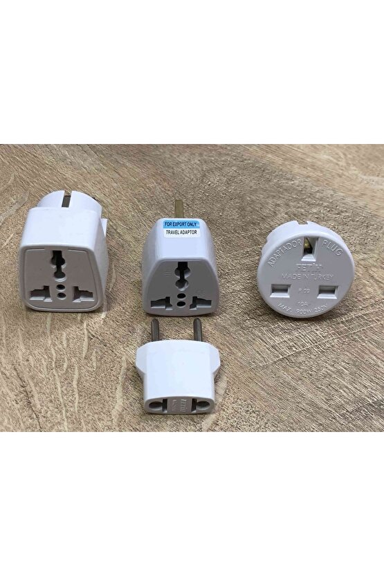 4 Parça Uluslararası Seyahatler çin Üniversal Elektrik Prizleri Dönüştürücü Seti