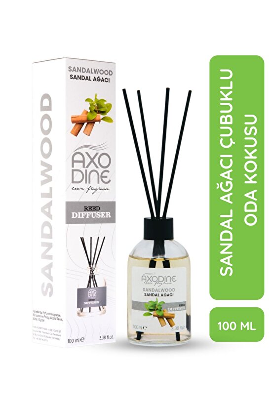 Sandal Ağacı Bambu Çubuklu Oda Kokusu 100 ML
